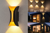 Modern LED Wall Light Sconces – IP65 Waterproof